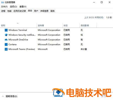 win11怎么设置开机启动项 windows11开机启动项 电脑技术 第3张