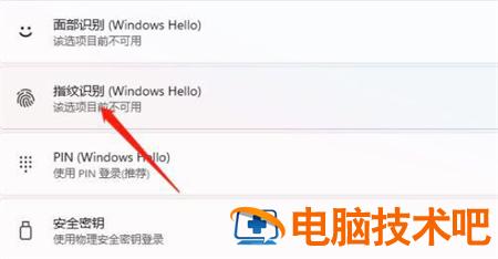 windows11指纹识别怎么设置 电脑技术 第3张