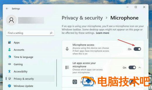 win11语音输入用不了怎么办 win10无法语音输入 电脑技术 第3张