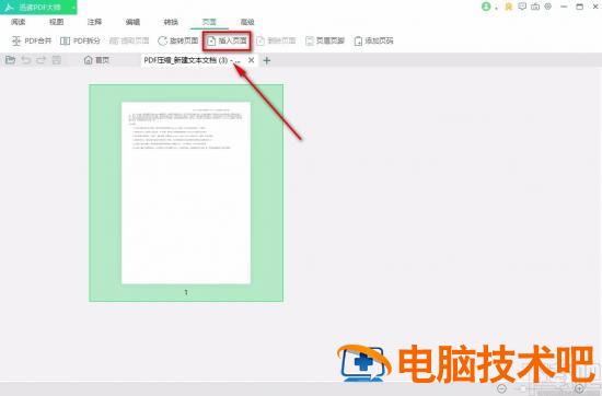 迅读PDF大师怎么插入页面 迅读pdf大师使用教程 软件办公 第4张