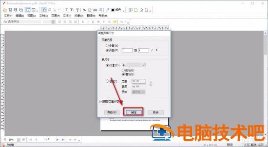 FlexiPDF怎么调整页面尺寸 软件办公 第9张