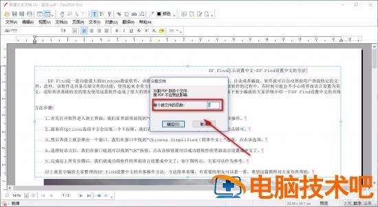 FlexiPDF怎么分割PDF文件 苹果pdf文件 软件办公 第6张