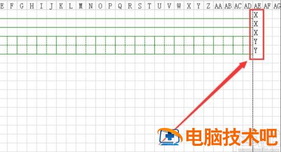 Excel怎么做拼音田字格 excel做拼音田字格为什么用格式刷行高就变了 软件办公 第6张