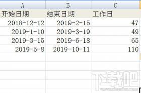 Excel怎么计算工作天数 excel怎么计算工作日天数 软件办公 第3张