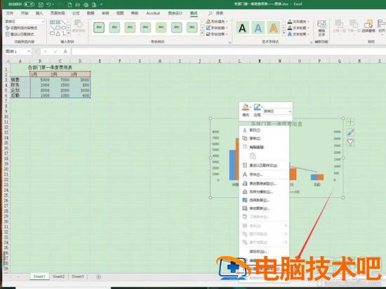 Excel2019表格怎么填充图表 excel2019填充在哪 软件办公 第3张