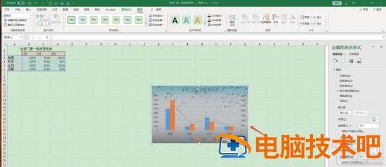 Excel2019表格怎么填充图表 excel2019填充在哪 软件办公 第6张