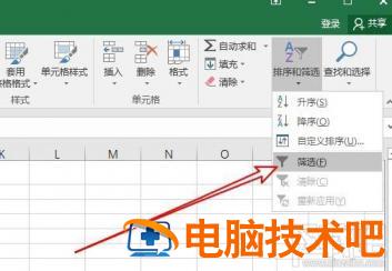 excel2019表格怎么按颜色筛选数据 excel表格怎样设置颜色筛选 软件办公 第3张