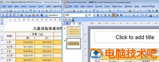word表格怎么复制粘贴到ppt中且不变形 word表格粘到ppt中变形如何处理 软件办公 第4张