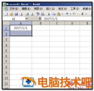 Excel2016怎么隔行插入连续日期 软件办公 第3张