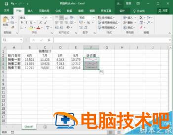 Excel2016要怎么添加迷你图 软件办公 第13张