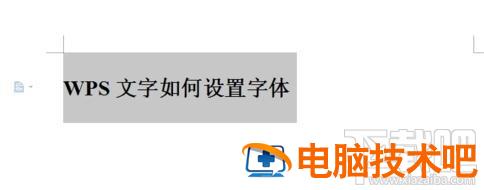 WPS文字中怎么设置字体的大小 wps文档字体一般设置多大 软件办公 第2张