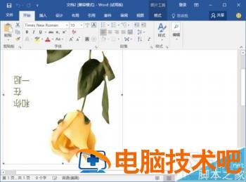 Word2016画精美卡片怎么操作 word做卡片 软件办公 第7张