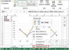 Excel2013怎么制作业绩趋势图 excel趋势图的制作方法 软件办公 第4张