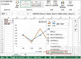 Excel2013怎么制作业绩趋势图 excel趋势图的制作方法 软件办公 第2张