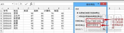 excel2013高级筛选功能怎么使用 高级筛选怎么操作excel2016 软件办公 第3张