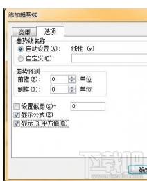 Excel2007中添加趋势线和线性回归的操作方法 excel2010怎么添加线性趋势线 软件办公 第7张