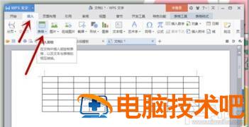 WPS文字Word中怎么制作三线表格 wps文字三线表怎么做 软件办公 第2张