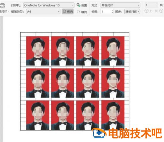 使用Excel如何打印一寸和两寸的证件照 怎么用打印机打印两寸证件照 软件办公 第10张