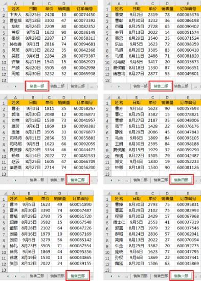 Excel如何将一张工作表拆分成多个工作表Sheet 软件办公 第2张