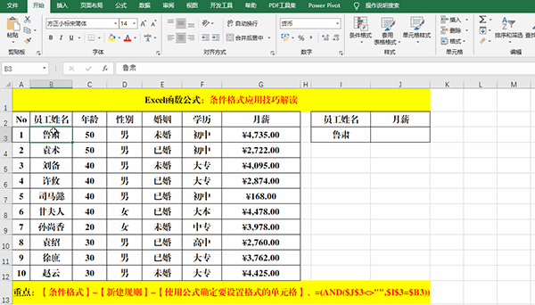 Excel2019中使用条件格式分析数据的7类方法教学 软件办公 第14张