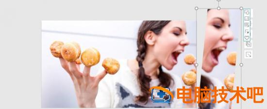 PPT如何制作镜子划过照片的效果 ppt图片效果怎么镜像 软件办公 第8张