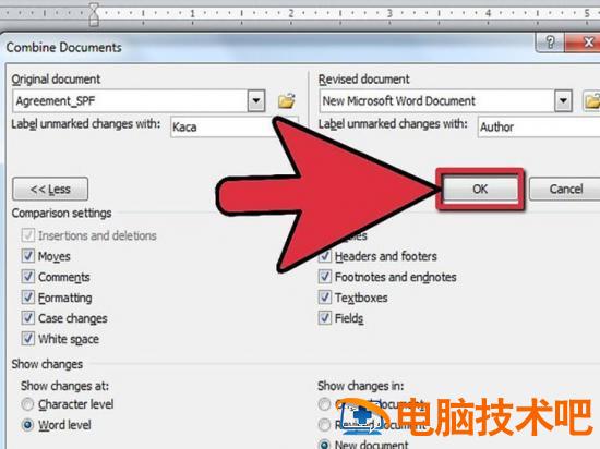 如何在微软Word程序中合并文档 microsoft word怎么合并文档 软件办公 第5张
