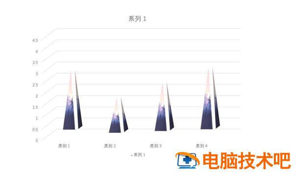 PPT如何制作3D山峰柱形图 ppt3d柱状图 软件办公 第7张