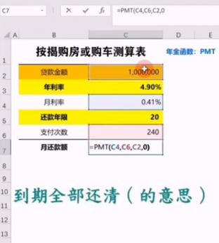 excel中使用pmt年金函数 软件办公 第6张