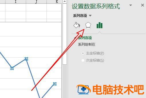 excel2019折线图表怎么添加阴影 excel折线图怎么增加y轴 软件办公 第4张