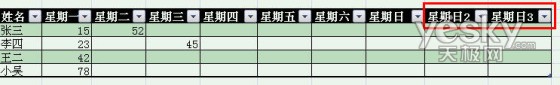 Excel2007自动添加表格字段标题功能 excel如何自动添加表头 软件办公 第13张