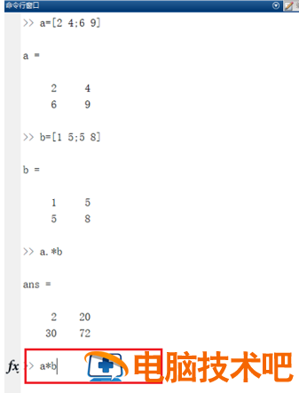 Matlab求矩阵的乘积的操作过程讲述 matlab求矩阵的乘法 软件办公 第4张