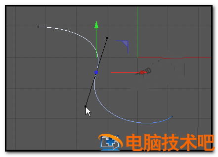 C4D绘制一条贝塞尔曲线的图文步骤 c4dr21贝塞尔 软件办公 第5张