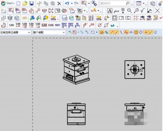 UG10.0制作工程图的详细步骤 ug10.0工程图视频教程 软件办公 第7张