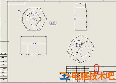 Solidworks将三维图转为二维图输出的操作流程 solidworks2019三维图怎么转化为二维图 软件办公 第4张