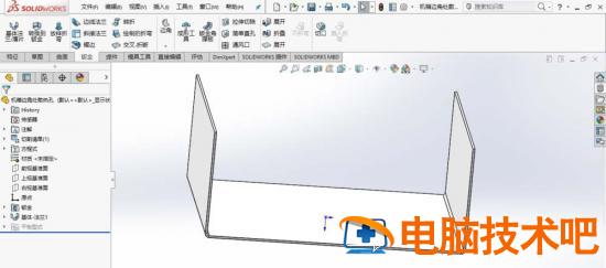 SolidWorks制作散热孔的操作教程分享 solidworks画散热片 软件办公 第2张