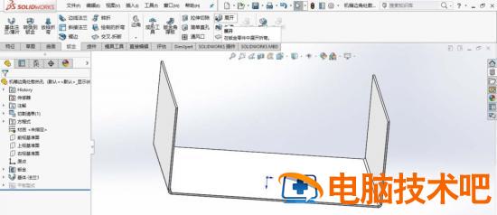 SolidWorks制作散热孔的操作教程分享 solidworks画散热片 软件办公 第3张