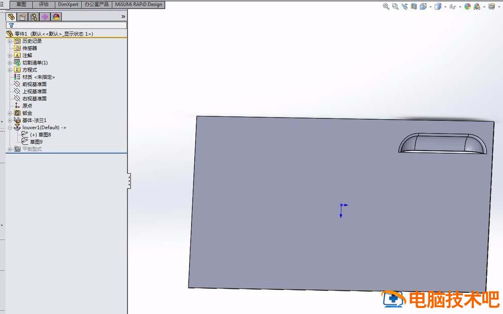 Solidworks绘制百叶窗模型的详细步骤 sw百叶窗怎么画出来? 软件办公 第10张