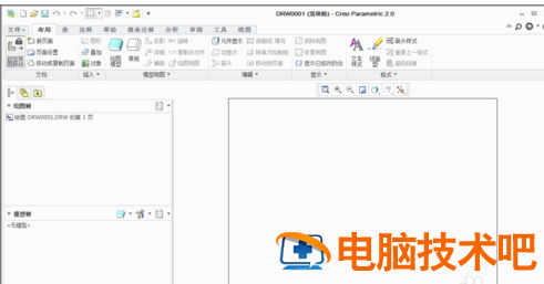 Creo新建工程图把三维模型导出二维图纸的方法 creo如何从三维图转换成工程图 软件办公 第4张