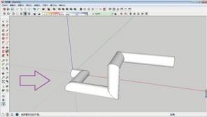 草图大师(SketchUp)绘制水管模型的详细操作方法 软件办公 第7张