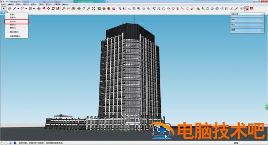 草图大师(SketchUp)制作漫游动画的操作流程介绍 软件办公 第3张