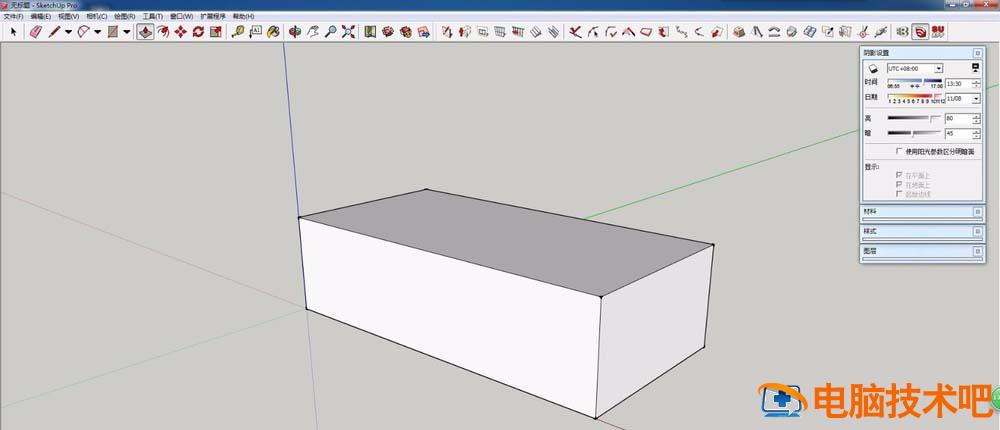 草图大师(SketchUp)绘制一个自动开洞门窗的详细操作步骤 软件办公 第2张