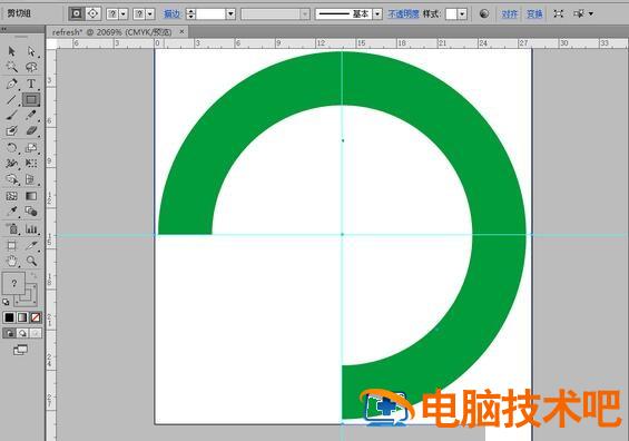 ai删除图形一部分的操作教程 ai怎么删掉图形的一部分 软件办公 第3张