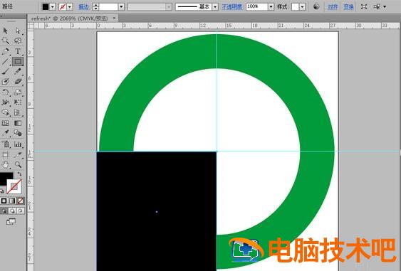 ai删除图形一部分的操作教程 ai怎么删掉图形的一部分 软件办公 第2张