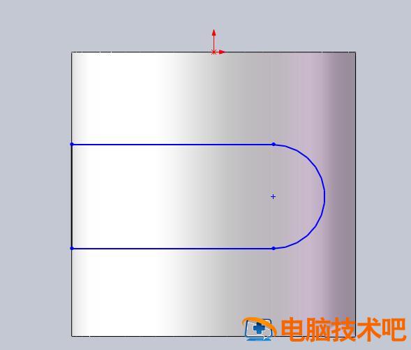 Solidworks切除圆柱中间一部分的操作方法 solidworks将圆柱切割 软件办公 第5张