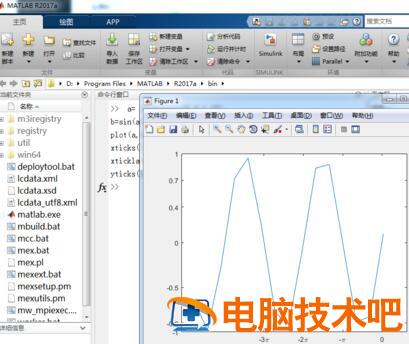 Matlab设置自定义和旋转坐标轴刻度值及标签的详细步骤 matlab设置坐标轴方向 软件办公 第2张