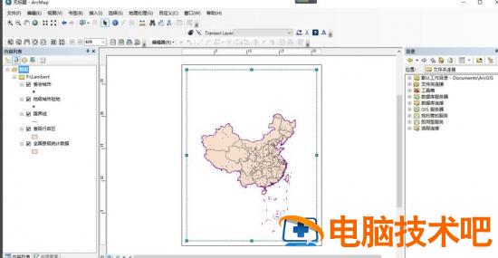 arcgis软件如何为地图添加经纬度 arcgis出图添加经纬度 软件办公 第2张