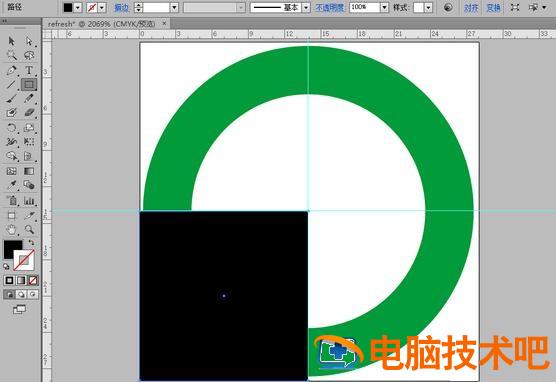 ai如何删除图形的一部分 ai怎样删除图形的一部分 软件办公 第2张