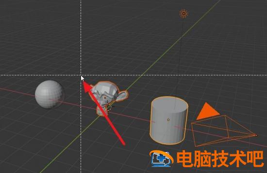 blender如何选择物体 blender选择物体红色是什么 软件办公 第3张