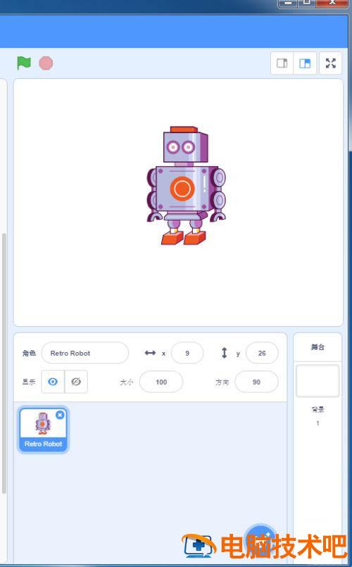 scratch3怎么制作机器人跟随鼠标移动效果 scratch编程怎么控制机器人 软件办公 第10张