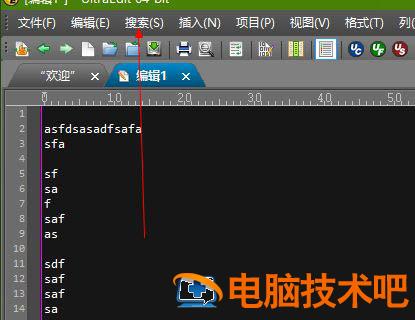UltraEdit怎么快速删除空格 ultraedit删除技巧 软件办公 第2张